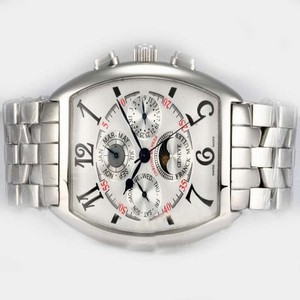 Franck Muller Cintree Curvex Chronograph 9880-CCQP Rectangle Midsize Automatic Watch