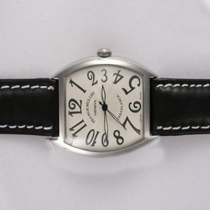 Franck Muller Cintree Curvex Crazy Hours 8880 CH Automatic White Dial Stainless Steel Bezel Watch