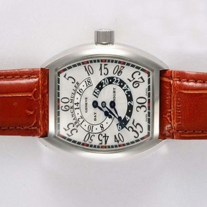 Franck Muller Cintree Curvex Jumping Hours 9880HS DT L White Dial Automatic 32x46mm Watch