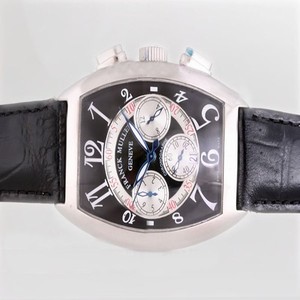 Franck Muller Cintree Curvex Master Calendar 8880 CC MC AT Automatic Black Dial 35x47mm Watch