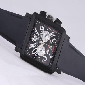 Franck Muller Conquistador Line 10000-CC-L 44x44mm Midsize PVD Case Watch