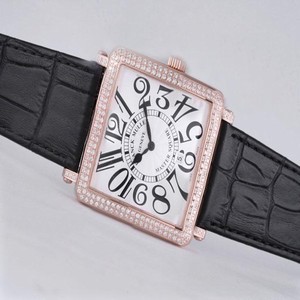 Franck Muller Conquistador Line 10000-CC-SC-D-KING Womens 42x42mm Rose Gold Case Watch