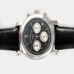 Franck Muller Long Island 7008 CC CF Stainless Steel Bezel Manual Winding Midsize Watch