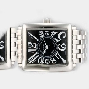 Franck Muller Long Island 952 QZ Black Dial Quartz 28x41mm Watch
