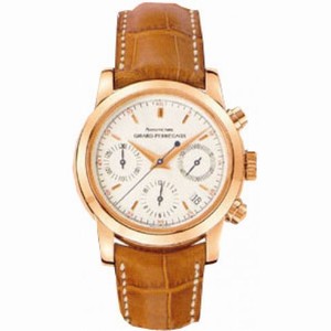 Girard Perragaux Sport Classique 18kt Rose Gold Brown Leather Men's Watch 80210.0.52.8118