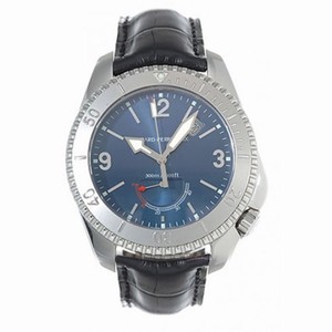 Girard Perregaux Seahawk II Stainless Steel Black Leather Men's Watch 49900-0-11-4144