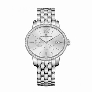 Girard Perregaux Cat's Eye Automatic Silver Dial Stainless Steel Ladies Watch 80486D11A361-11A