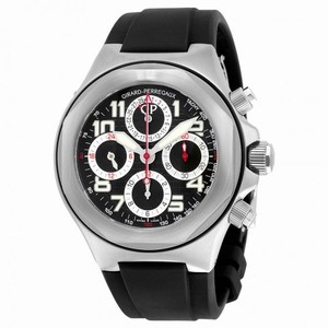 Girard Perregaux Laureato EVO3 Stainless Steel Black Rubber Men's Watch 80180-11-614-FK6A