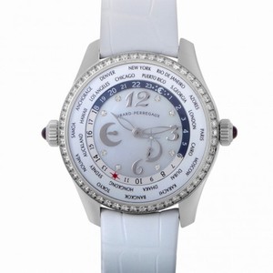 Girard Perregaux WW.TC Mother of Pearl Dial Diamond Automatic Ladies Watch 49860D-11A761-BK7A