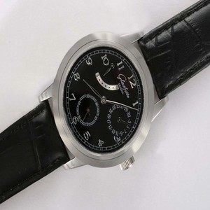 Glashutte Senator Chronograph 39-31-45-42-04 Stainless Steel Case 40mm White Dial Watch