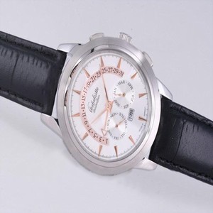 Glashutte Senator Chronograph 39-34-20-42-04 Automatic 41mm Midsize Watch