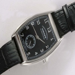 Glashutte Senator Karree Panorama Date 39-47-51-51-05 45x32mm Manual Winding Watch