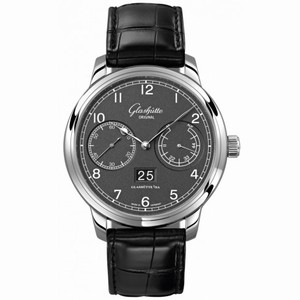 Glashutte Senator Observer Grey Dial Automatic Men's Watch 10014020204