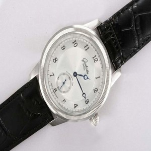 Glashutte Senator Sixties 100-02-03-02-04 Midsize Stainless Steel Case Stainless Steel Bezel Watch