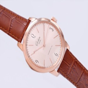Glashutte Senator Sixties 39-52-01-01-04 Manual Winding 46mm Midsize Watch