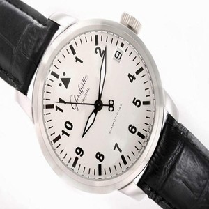 Glashutte Senator Sixties 39-52-01-02-04 Round White Dial Automatic Watch