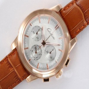 Glashutte Sport Evolution Chronograph 39-31-43-61-02 Manual Winding Midsize 40mm Watch