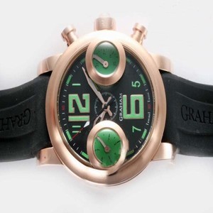 Graham Chronofighter Oversize 2OVBZ.B1A.K10B Automatic 46mm Midsize Watch