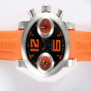 Graham Swordfish Big 12-6 Steel 2SWAS.B17A.K32B Round Automatic Midsize Watch