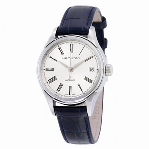 Hamilton American Classic Valiant Automatic Silver Dial Blue Leather Men's Watch H39415654