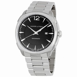 Hamilton Cushion Automatic Black Dial Stainless Steel Men's Watch H36515135