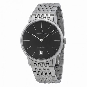 Hamilton Intra-Matic Automatic Black Dial Men's Watch H38455131