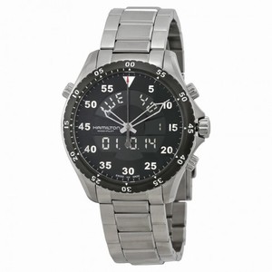 Hamilton Khaki Flight Timer Analog Digital Men Watch H64554131