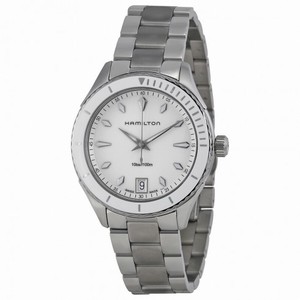 Hamilton Seaview White Dial Stainless Steel Ladies Watch H37411111