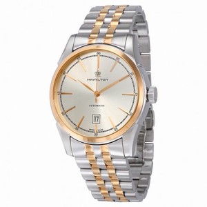 Hamilton Spirit Of Liberty Automatic Silver Dial Two-tone Men's Watch H42425151