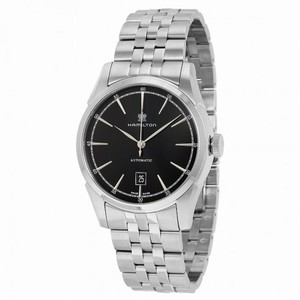 Hamilton Spirit Of Liberty Black Dial Stainless Steel Men's Watch H42415031