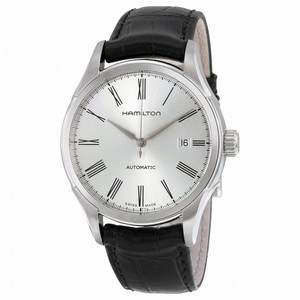 Hamilton Valiant Silver Dial Leather Strap Men's Watch H39515754