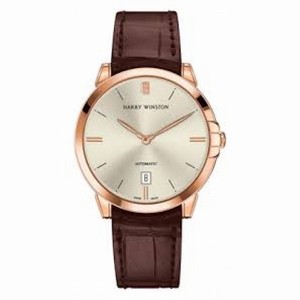 Harry Winston Midnight Automatic 18Kt Rose Gold Unisex Watch MIDAHD39RR001