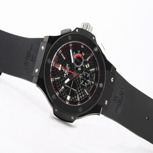 Hublot Big Bang 44mm 301.CM.131.RX.LUN06 Black Dial PVD Bezel Watch