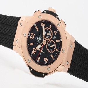 Hublot Big Bang 44mm 301.PX.130.RX Rose Gold Case 44mm Black Dial Watch