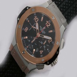 Hublot Big Bang 44mm 301.PX.130.RX Round Black Dial Black Rubber Strap Watch