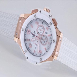 Hublot Big Bang 44mm 301.SE.230.RW White Dial 44mm Quartz Chronograph Watch