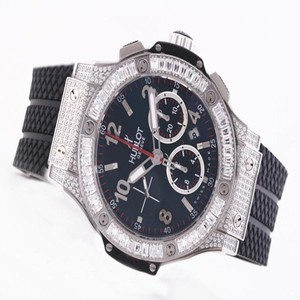 Hublot Big Bang 44mm 301.SW.130.RX.094 Black Rubber Strap Midsize 44mm Watch