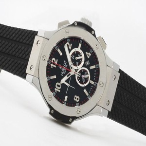 Hublot Big Bang 44mm 301.TM.425.RX Round Black Dial Stainless Steel Case Watch