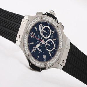 Hublot Big Bang 44mm 341.CD.130.RX.194 Stainless Steel with Diamond Bezel Midsize Watch