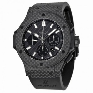 Hublot Big Bang Black Carbon Fiber Dial Automatic Chronograph Men's Watch 301QX1724RX