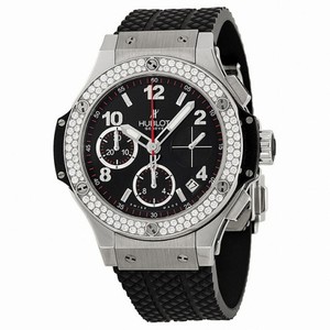 Hublot Big Bang Black Dial Automatic Black Rubber Men's Watch 342SX130RX114