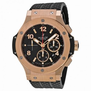Hublot Big Bang Black Dial Black Rubber Men's Watch 301PX130RX