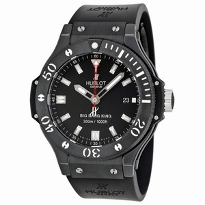 Hublot Big Bang Black Dial Rubber Strap Men's Watch 312.CM.1120.RX