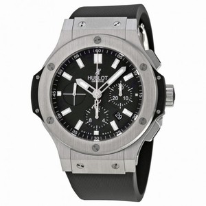 Hublot Big Bang Chronograph Black Dial Black Rubber Men's Watch 301.SX.1170.RX
