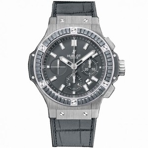 Hublot Big Bang Earl Gray Gummy Alligator Strap Men's Automatic Watch 301ST5020GR1912