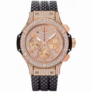 Hublot Big Bang Gold 41mm Dial Diamods Automatic Men's Watch 341.PX.9010.RX.1704