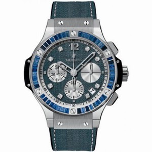 Hublot Big Bang Jeans Chronograph Dial Sapphire Bezel Automatic Ladies Watch 341SX2710NR1901JE