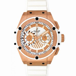 Hublot Big Bang King Power Foudryante White and Rose Gold Men's Watch 715.OE.2118.RW