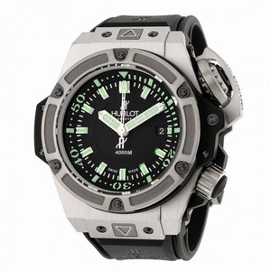 Hublot Big Bang King Power Matte Black Automatic Black Rubber Men's Watch 731.NX.1190.RX