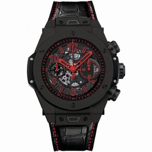 Hublot Big Bang King Red Black Ceramic Dial Black Ceramic Men's Sports Watch 411.CI.1190.LR.ABR14